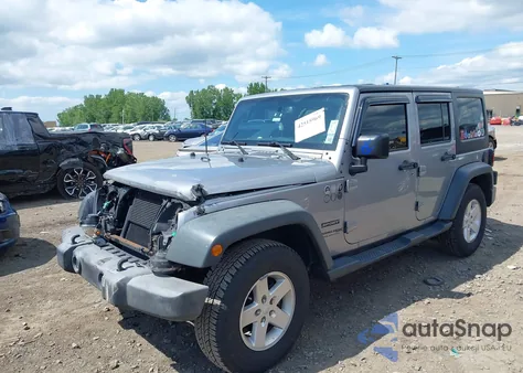 2018 Jeep Wrangler Jk Unlimited Sport S 4X4 z USA, uszkodzony, nr VIN 1C4BJWDG2JL838689